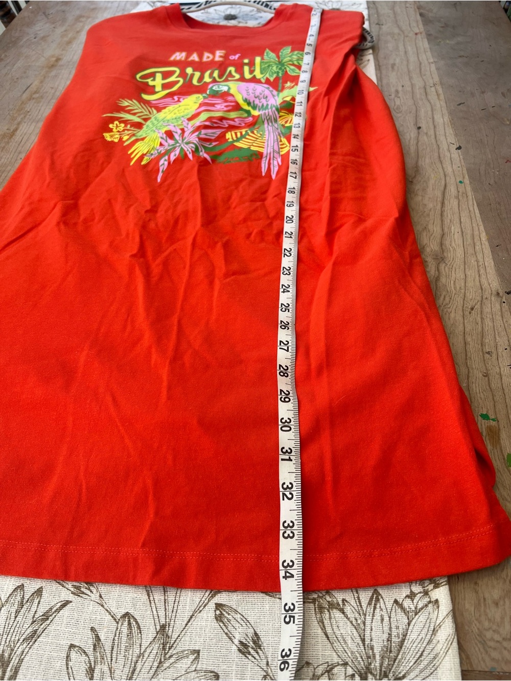 FARM Rio Red Tropical Parrot Mini Dress - Picture 10 of 11